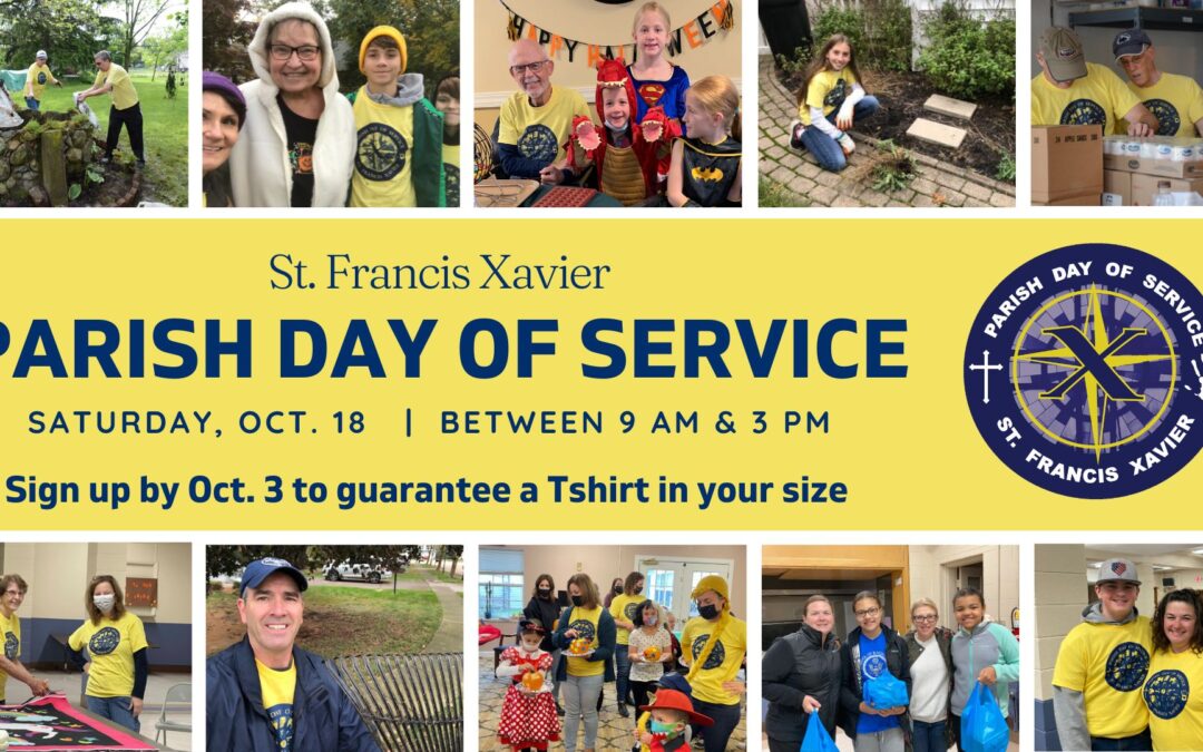 Sign up for our 11th Parish Day of Service