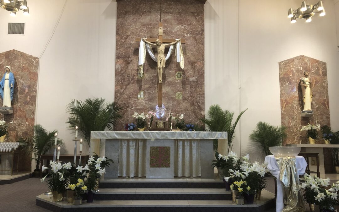 Holy Week at St. Francis Xavier