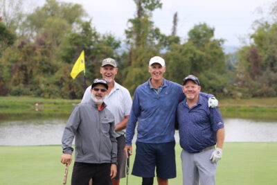 Group of golfer from the 34th Annual St. Francis Xavier Parish Golf Outing benefiting St. Vincent de Paul Society